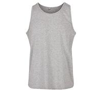 Build Your Brand Men's Basic Tank Top in Grey | Size: 4XL Build Your Brand Grey 4XL