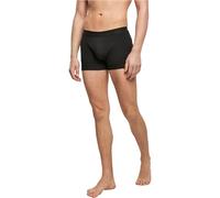 Build Your Brand Men's Boxer Shorts 2-Pack Underwear, Black, XXXXL