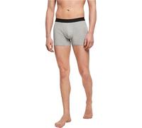 Build Your Brand Men's Boxer Shorts 2-Pack Underwear, Heather Grey, XXXXL
