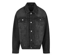 Build Your Brand Mens Boxy Denim Jacket / N/A N/A RW10763