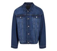 Build Your Brand Mens Boxy Denim Jacket / N/A N/A RW10763