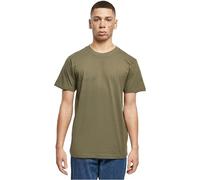 Build Your Brand Men's T-Shirt Round Neck, Olive, 3XL