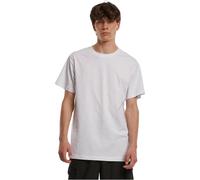 Build Your Brand Men's T-Shirt Round Neck, White, M