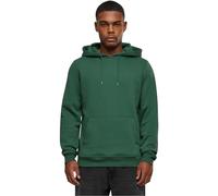 Build your Brand Men's BY011-Heavy Hoody Hooded Sweatshirt, Dark Green, XS