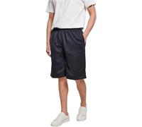 Build Your Brand Men's By048-mesh Shorts, Navy, XXL