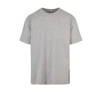 Build Your Brand Men's Tee BY102-heavy Heavy Oversize, Gray, S UK