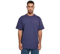 Build your Brand Men's BY102-Heavy Oversize Tee T-Shirt, Lightnavy, S