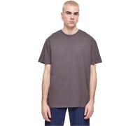Build your Brand Men's BY102-Heavy Oversize Tee T-Shirt, Magnet, XXL