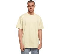 Build Your Brand Men's Heavy Oversize tee T-Shirt, Soft Yellow, M