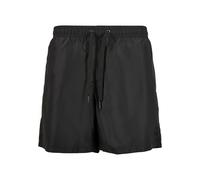 Build Your Brand Men's By153-recycled Swim Shorts Trunks, Black, 4XL