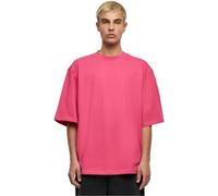 Build your Brand Men's By256-oversized Sleeve Tee T-Shirt, Hibiscus Pink, XS