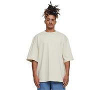 Build Your Brand Men's T-Shirt By256 Oversized Sleeve Tee Sand XL