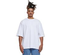Build your Brand Men's By256-oversized Sleeve Tee T-Shirt, White, L