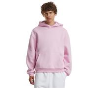 Build Your Brand Men's By284-fluffy Hoody Hooded Sweatshirt, Soft Pink, XL