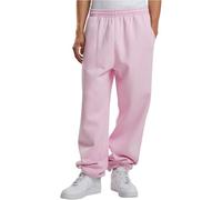 Build Your Brand Men's By286-fluffy Sweatpants, Soft Pink, XL