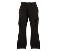 Build Your Brand Men's Classic Cargo Trousers in Black | Size: 36R Build Your Brand Black 36R