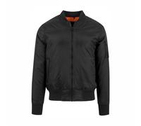 Build Your Brand Mens Contrast Bomber Jacket RW5670