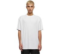 Build your Brand Men's E Sports Tee T-Shirt, White, 4XL