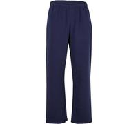 Build Your Brand Men's Fluffy Jogging Bottoms in Navy | Size: Small Build Your Brand Navy S