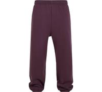 Build Your Brand Men's Fluffy Jogging Bottoms in Purple | Size: Large Build Your Brand Purple L