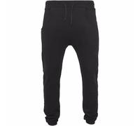 Build Your Brand Men's Heavy Deep Crotch Sweatpants in Black | Size: 2XL Build Your Brand Black 2XL