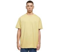 Build your Brand Men's Heavy Oversize Tee Basic T-Shirt for Men, Oversized Fit, Cotton, Sizes XS - 5XL, palemoss, XL