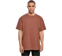 Build Your Brand Men's Heavy Oversize Tee T-Shirt, Bark, L