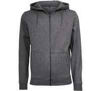 Build Your Brand Mens Heavy Zip Up Hoodie RW5680