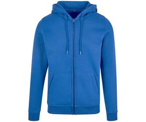 Build Your Brand Mens Heavy Zip Up Hoodie RW5680