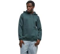 Build your Brand Men's Ultra Heavy Cotton Box Hoody Hooded Sweatshirt, Retro Green, S
