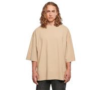Build your Brand Men's Huge Tee T-Shirt, Unionbeige, XXL