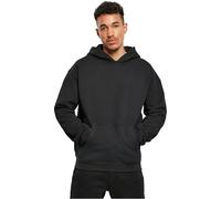 Build Your Brand Men's Kapuzenpullover Ultra Heavy Cotton Box Hoody Hooded Sweatshirt, Black, S