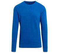 Build Your Brand Men's Light Crew Neck Sweatshirt in Blue | Size: 2XL Build Your Brand Blue 2XL