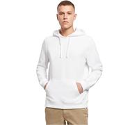 Build your Brand Men's Merch Hoody Jacket Not Applicable, White (White 00220), Medium