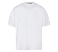 Build Your Brand Mens Mock Neck Oversized T-Shirt / N/A N/A RW8990