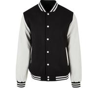 Build Your Brand Mens Old School College Varsity Jacket RW9880