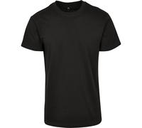 Build Your Brand Men's Premium Combed Jersey T-Shirt in Black | Size: Large Build Your Brand Black L