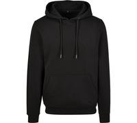 Build Your Brand Men's Premium Hoodie in Black | Size: Large Build Your Brand Black L