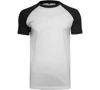 Build Your Brand Mens Raglan Contrast Short Sleeve T-Shirt RW5683