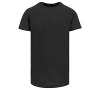 Build Your Brand Mens Shaped Long Short Sleeve T-Shirt / N/A N/A RW5671