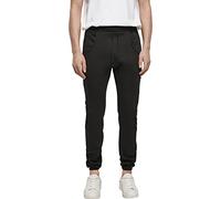 Build Your Brand Men's Sports Trousers Heavy Deep Crotch Sweatpants Men's Jogging Bottoms Sizes S - XXL, Mens, Sweatpants, BY013, Black (Black), XXL