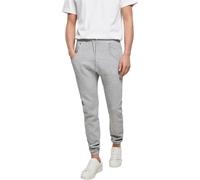 Build your Brand Men's Sweatpants Heavy deep Crotch Sweatpants, Mens, Sweatpants, BY013, Grey (Heather Grey), XXL