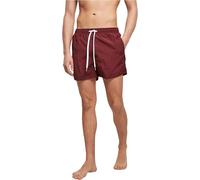 Build your Brand Men's Swimming Trunks, Cherry, XXL