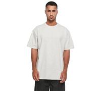 Build Your Brand Men's Heavy Oversize tee T-Shirt, Lightgrey, XXXX-Large