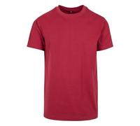 Build Your Brand Men's T-Shirt Round Neck - Burgundy - M