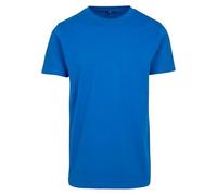 Build Your Brand Men's T-Shirt Round Neck - Cobalt Blue- XL