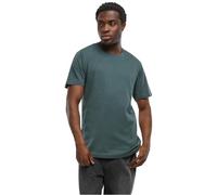 Build your Brand Men's T-Shirt Round Neck, Men's Basic T-Shirt with Crew Neck, Regular Fit, Cotton, Sizes XS - 5XL, ivygreen, XXL