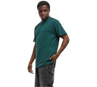 Build your Brand Men's T-Shirt Round Neck, Men's Basic T-Shirt with Crew Neck, Regular Fit, Cotton, Sizes XS - 5XL, Gardengreen, 4XL