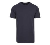 Build Your Brand Men's T-Shirt Round Neck - Navy - L