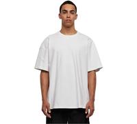 Build Your Brand Men's By163-Ultra Heavy Cotton Box Tee T-Shirt, White, S